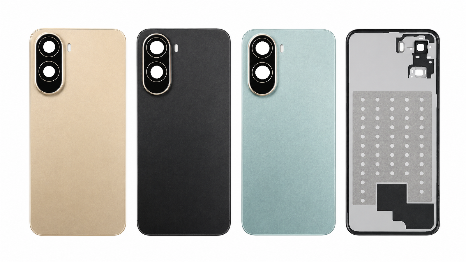 Compatible Replacement POCO C85X 5G Back Panel – Black, Gold & Green